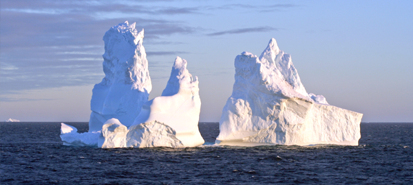 El agua de los icebergs captura el CO2 acumulado en el océano