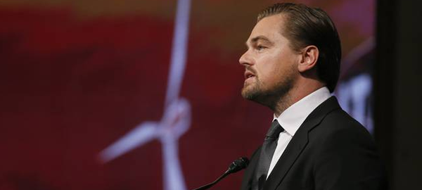 DiCaprio pide un esfuerzo para luchar contra el calentamiento global