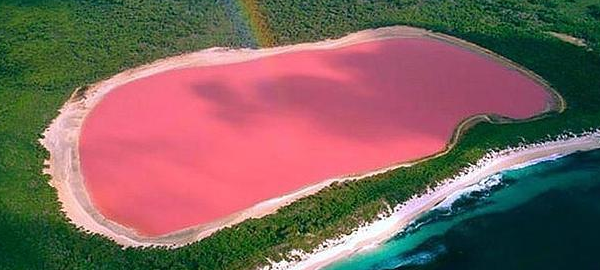 El misterioso caso del lago rosado