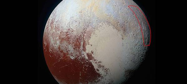 La NASA descubre hielo en Plutón