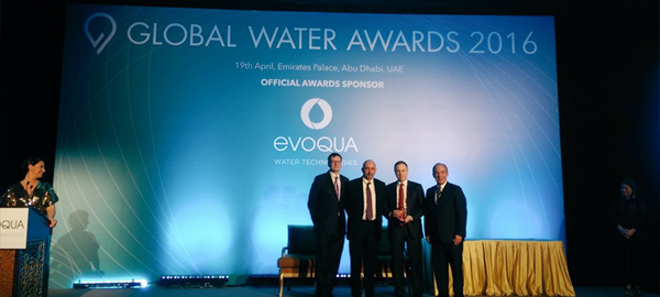 Veolia Water Technologies recibe el Global Water Award a la major compañía