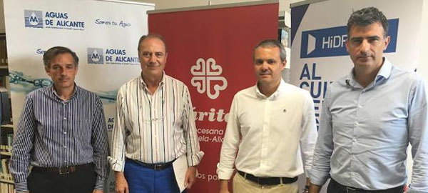 Hidraqua colabora con la alimentación de 800 familias sin recursos en Alicante