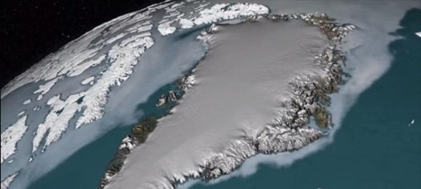 Alarma por deshielo de un gigantesco glaciar en Groenlandia por el cambio climático