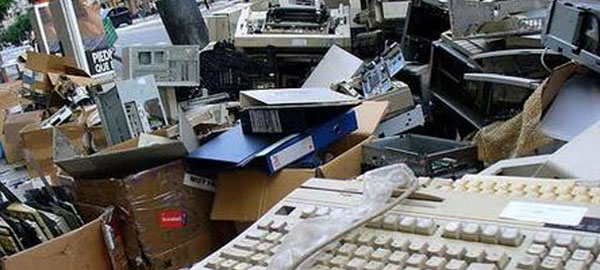 Epidemia mundial de basura electrónica
