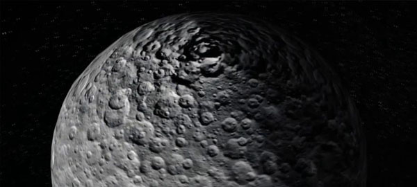 Investigadores detectan agua en el planeta Ceres