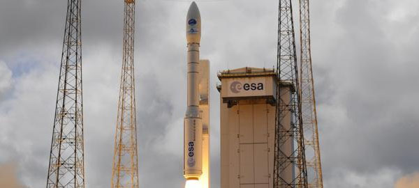 Despega el segundo satélite centinela europeo de medioambiente