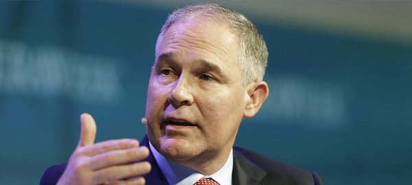 El jefe medioambiental de EE UU cuestiona el papel del hombre en el cambio climático