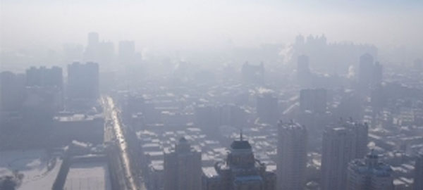 El smog invernal de China se asocia con el deshielo del Ártico