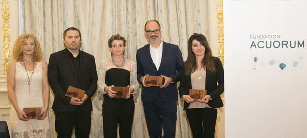 La Fundación Acuorum entrega los premios del I Concurso Literario Internacional ‘Relatos de Agua’