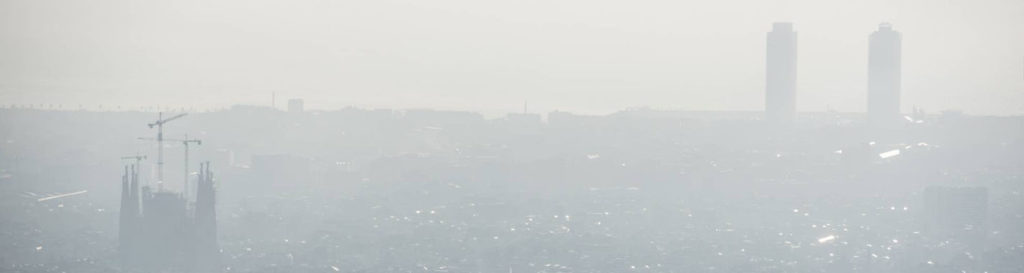 La contaminación se enquista en el área de Barcelona