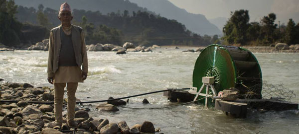 Agua ecológica para regar Nepal