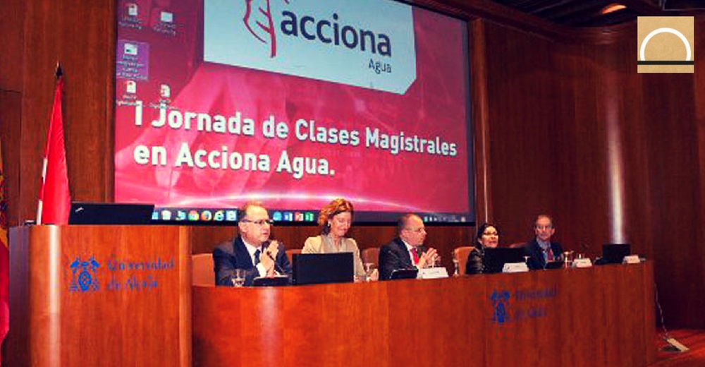 Jornadas de Clases Magistrales ACCIONA Agua en Universidad de Alcalá de Henares