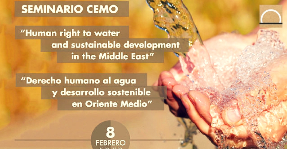 En febrero se celebrará un seminario sobre el derecho humano al agua en Medio Oriente