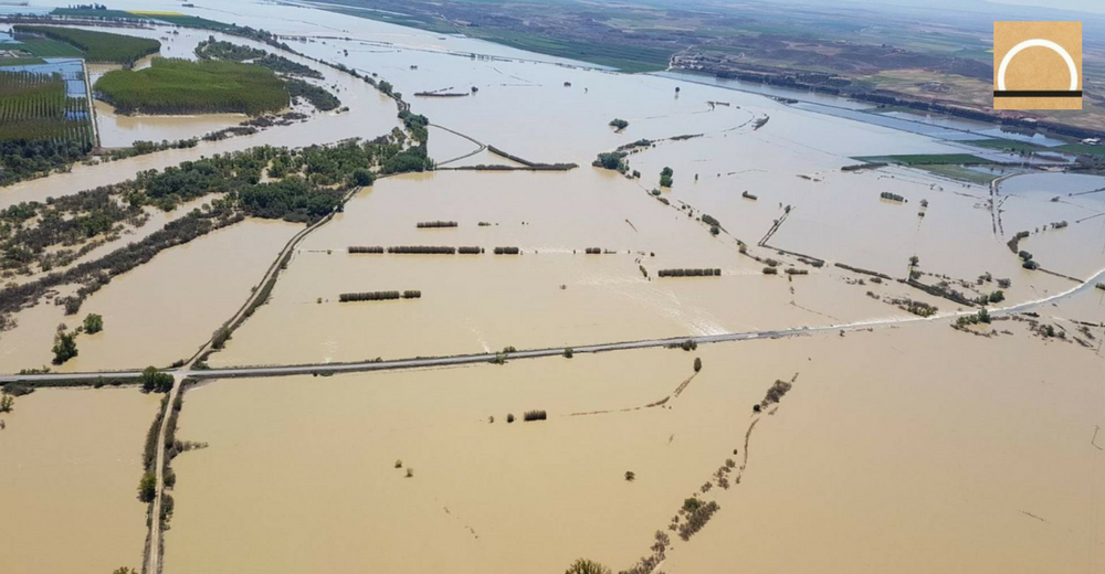 Las cifras de los daños de la crecida del Ebro