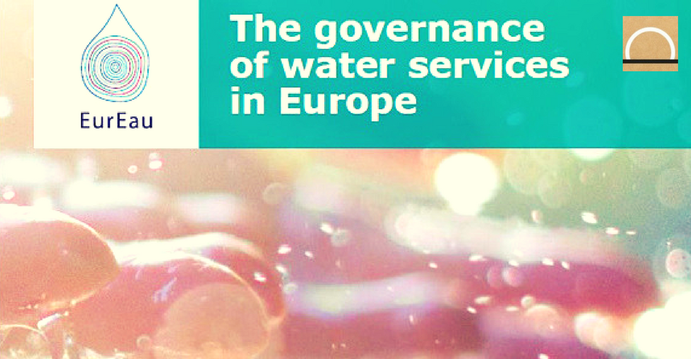 Se publicó un informe sobre los servicios europeos de agua