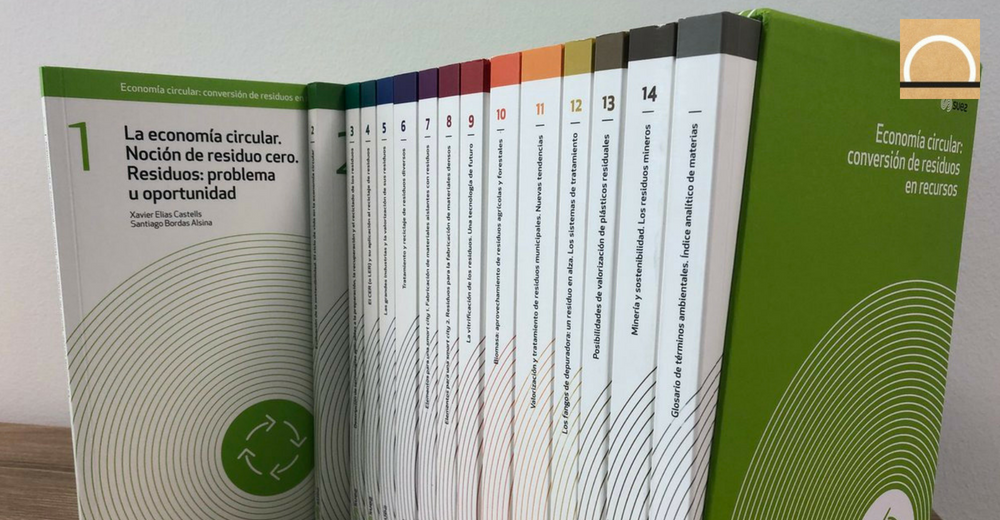 Suez edita una colección de libros sobre economía circular y reciclaje de residuos