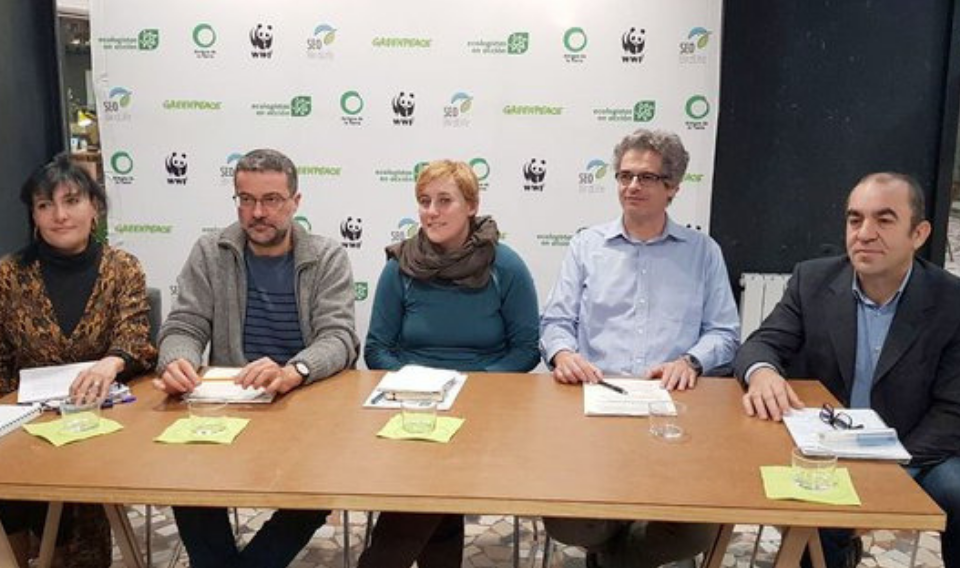 Las organizaciones ecologistas se unen para proponer una nueva fiscalidad ambiental