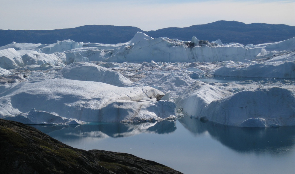 El deshielo avanza en Groenlandia a pesar del crecimiento del glaciar Jakobshavn
